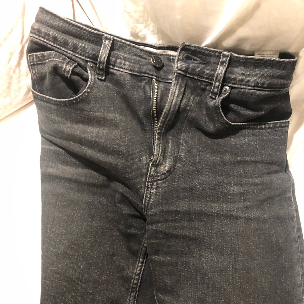 Everlane cheeky straight size 25 in washed black